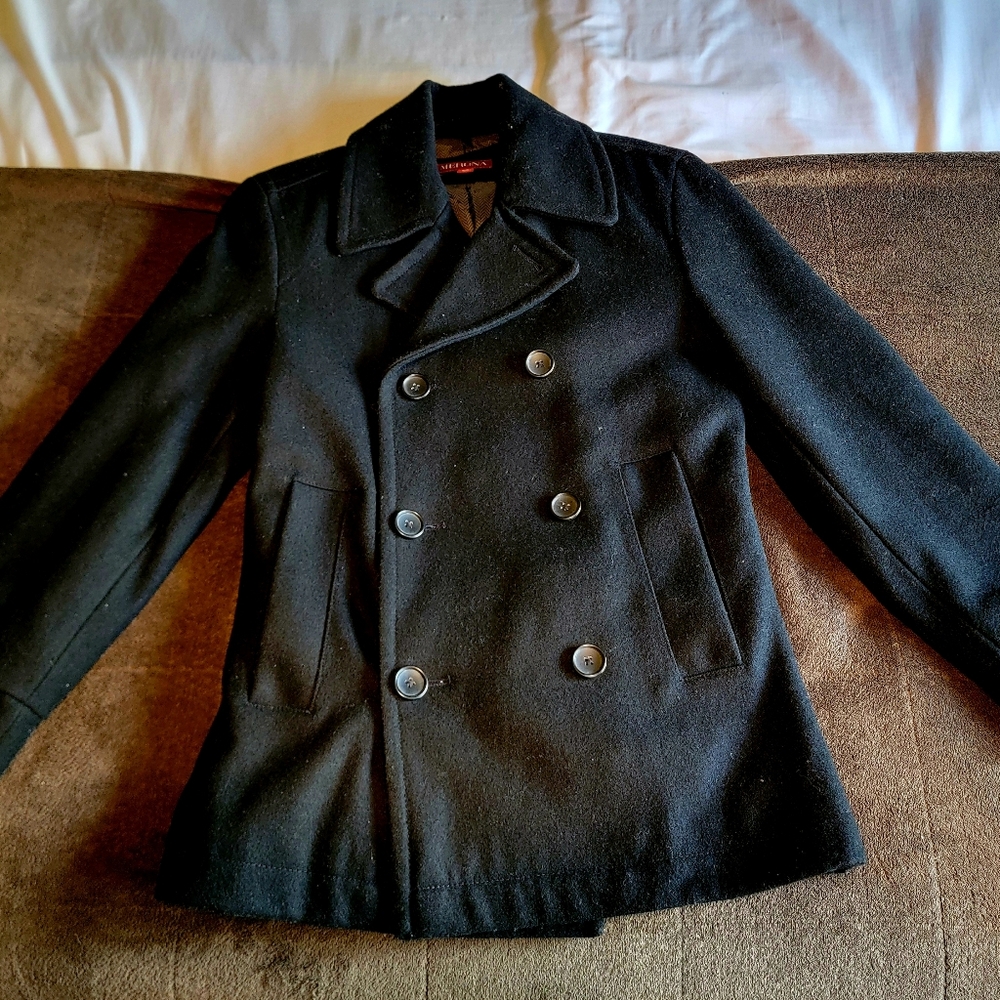 Merona Black Pea Coat